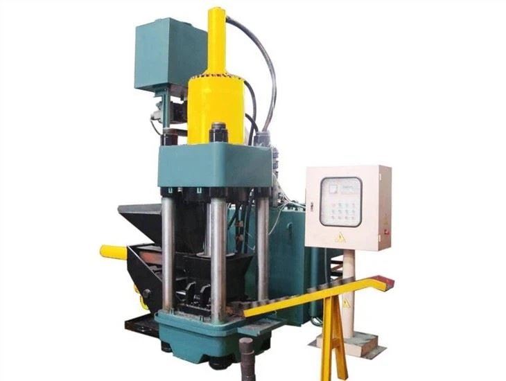 Aluminum briquetting press